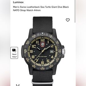 Luminox Swiss sea turtle giant Dive Watch 44MM